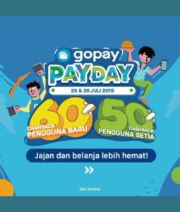 GoPay PayDay Juli 2019, jakartahotdeal.com