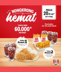 Promo KFC Juli 2019, jakartahotdeal.com