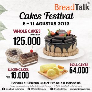 Promo Birthday Bread Talk, jakartahotdeal.com