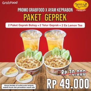 Promo Ayam Keprabon GrabFood, jakartahotdeal.com