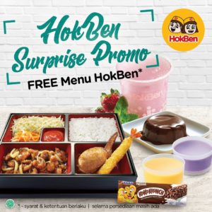 HokBen Surprise Promo, jakartahotdeal.com