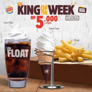 Promo Maret Burger King , Jakartahotdeal.com