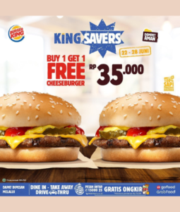 Promo Burger King Juni, Jakartahotdeal.com