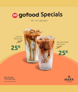 Promo MAXX Coffee Gofood Specials