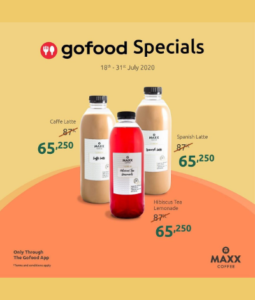 Promo MAXX Coffee Gofood Specials