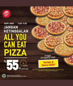Promo Pizza Hut All You Can Eat Pizza, Jakartahotdeal.com