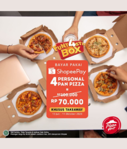 Promo Pizza Hut FUNT4STIC Box, Jakartahotdeal.com