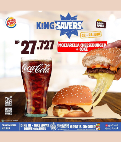 Promo Burger King, Jakartahotdeal.com