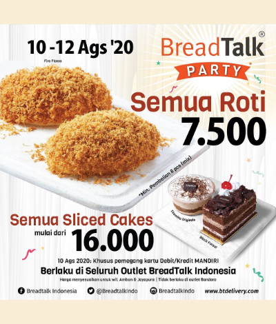 Promo Breadtalk Party, Jakartahotdeal.com