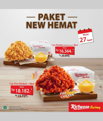 Promo Richeese Paket New Hemat, Jakartahotdeal.com